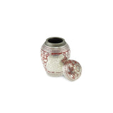 Porth Teddy Bear Brass Child Keepsake / Miniature Urn in Pink - Cherished Urns