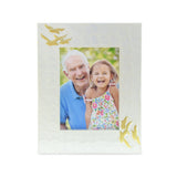 Going Home White Pearl & Bronze Photoframe - Cherished Urns