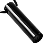 Black Paw Print Memorial Ash Keepsake Cremation Pendant - Cherished Urns