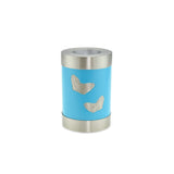 Blue Butterfly Tea Light Cremation Urn Keepsake - Cherished Urns