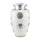 Sun Flower Polished White Double / Large Adult Cremation Urn for Ashes - Cherished Urns