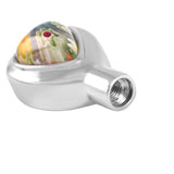 Multicolour Glass Water Drop Memorial Ash Keepsake Cremation Pendant - Cherished Urns