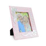 Rose Pink Patterned Photoframe - Cherished Urns