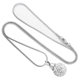 Ball Crystal Memorial Ash Keepsake Cremation Pendant - Cherished Urns