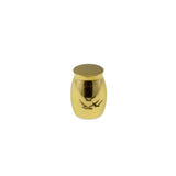 Polished Gold Colour Going Home Keepsake Cremation Urn For Ashes - Cherished Urns
