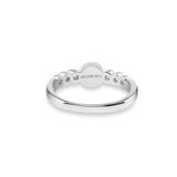 Ladies True Memorial Ashes Ring with Fine Crystals - Cherished Urns