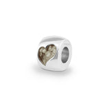 Cherish Memorial Ashes Charm Bead with Fine Crystals - Cherished Urns