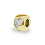 Cherish Memorial Ashes Charm Bead with Fine Crystals - Cherished Urns