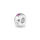 Peace Memorial Ashes Charm Bead with Fine Crystals - Cherished Urns