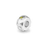 Peace Memorial Ashes Charm Bead with Fine Crystals - Cherished Urns