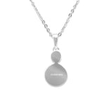 Ladies Delicate Drop Memorial Ashes Pendant - Cherished Urns
