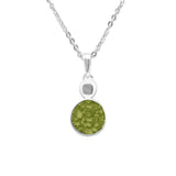 Ladies Delicate Drop Memorial Ashes Pendant - Cherished Urns