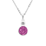 Ladies Delicate Drop Memorial Ashes Pendant - Cherished Urns