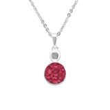 Ladies Delicate Drop Memorial Ashes Pendant - Cherished Urns