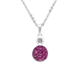 Ladies Delicate Drop Memorial Ashes Pendant - Cherished Urns