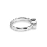 Ladies Oval Memorial Ashes Ring - Cherished Urns