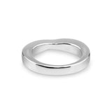 Ladies Harmony Memorial Ashes Ring with Fine Crystals - Cherished Urns