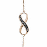 Ladies Infinity Memorial Ashes Bracelet - Cherished Urns