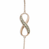Ladies Infinity Memorial Ashes Bracelet - Cherished Urns