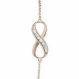 Ladies Infinity Memorial Ashes Bracelet - Cherished Urns