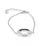 Ladies Eternal Memorial Ashes Bracelet with Fine Crystals - Cherished Urns