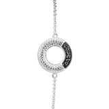Ladies Eternal Memorial Ashes Bracelet with Fine Crystals - Cherished Urns