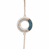 Ladies Eternal Memorial Ashes Bracelet with Fine Crystals - Cherished Urns