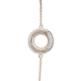 Ladies Eternal Memorial Ashes Bracelet with Fine Crystals - Cherished Urns