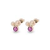 Ladies Rondure Array Cremation Ashes Earrings - Cherished Urns