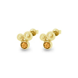 Ladies Rondure Array Cremation Ashes Earrings - Cherished Urns