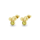 Ladies Rondure Array Cremation Ashes Earrings - Cherished Urns