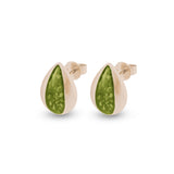 Ladies Rondure Teardrop Cremation Ashes Earrings - Cherished Urns