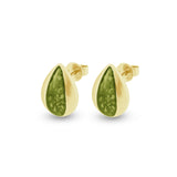 Ladies Rondure Teardrop Cremation Ashes Earrings - Cherished Urns