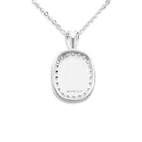 Ladies Treasure Memorial Ashes Pendant with Fine Crystals - Cherished Urns