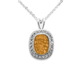Ladies Treasure Memorial Ashes Pendant with Fine Crystals - Cherished Urns