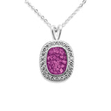 Ladies Treasure Memorial Ashes Pendant with Fine Crystals - Cherished Urns