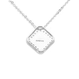 Ladies Bless Memorial Ashes Pendant with Fine Crystals - Cherished Urns