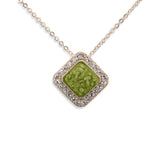 Ladies Bless Memorial Ashes Pendant with Fine Crystals - Cherished Urns