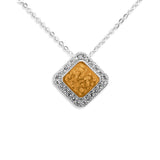 Ladies Bless Memorial Ashes Pendant with Fine Crystals - Cherished Urns