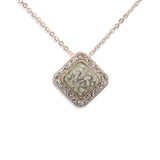 Ladies Bless Memorial Ashes Pendant with Fine Crystals - Cherished Urns