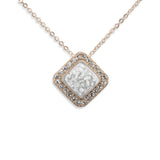 Ladies Bless Memorial Ashes Pendant with Fine Crystals - Cherished Urns