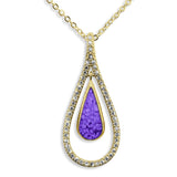 Ladies Teardrop Memorial Ashes Pendant - Cherished Urns