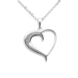 Ladies Embrace Memorial Ashes Pendant - Cherished Urns