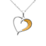 Ladies Embrace Memorial Ashes Pendant - Cherished Urns