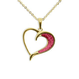 Ladies Embrace Memorial Ashes Pendant - Cherished Urns