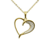 Ladies Embrace Memorial Ashes Pendant - Cherished Urns