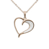 Ladies Embrace Memorial Ashes Pendant - Cherished Urns