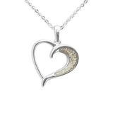 Ladies Embrace Memorial Ashes Pendant - Cherished Urns
