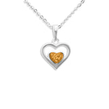 Ladies Comfort Memorial Ashes Pendant - Cherished Urns