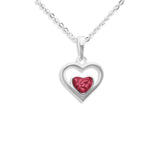 Ladies Comfort Memorial Ashes Pendant - Cherished Urns